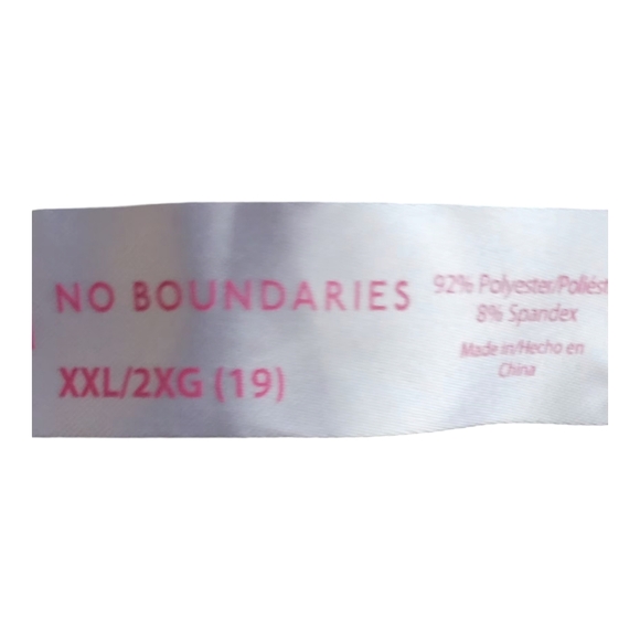 No Boundaries Juniors Orange Gray baseball  tshirt xxl - Picture 4 of 4